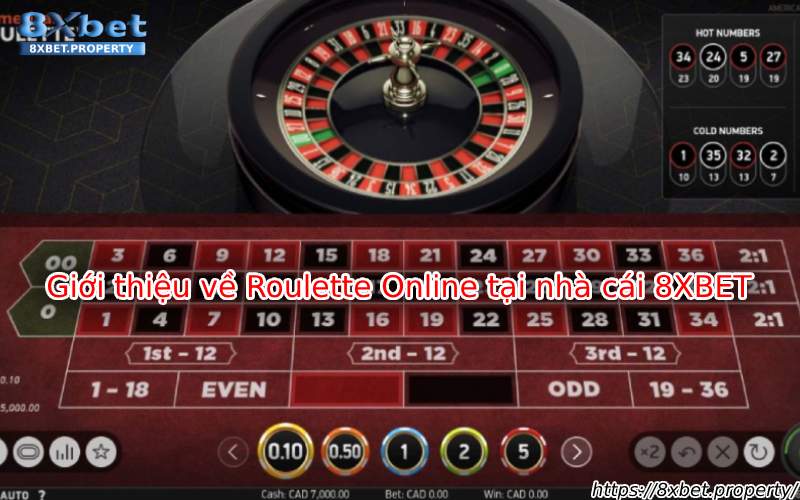 Giới thiệu Roulette Online 8xBet